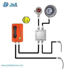 防爆放送自動ダイヤル電話- JREX103-CB-HB
